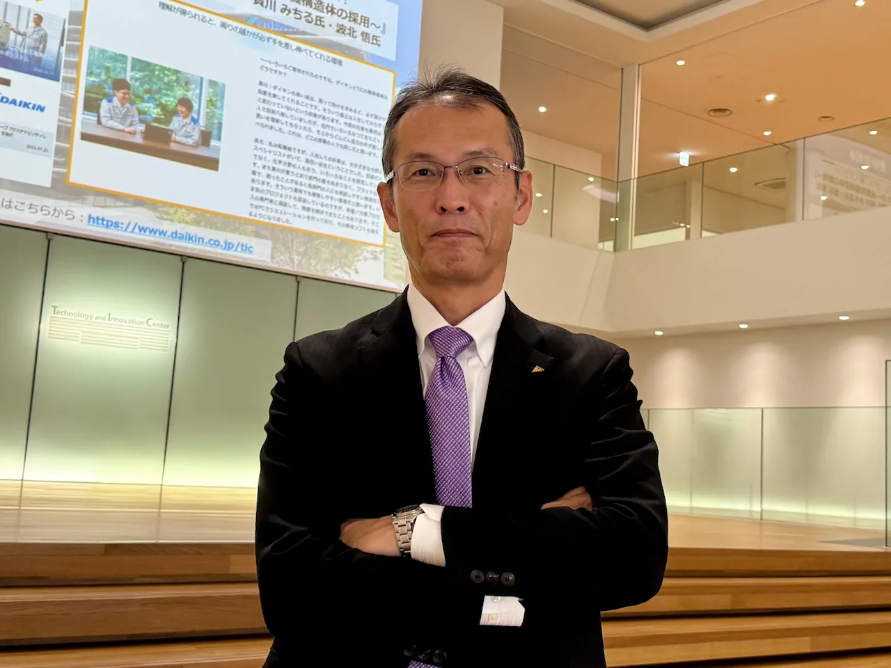 【ダイキン工業株式会社 常務執行役員 米田 裕二さまインタビュー】 ダイキン工業とJDSCの長期的な協創を見据えて〜これからも多くの提案と、課題解決までの併走に期待したい〜