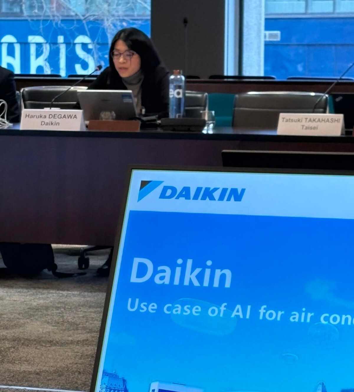 フランス・パリで開催されたIEA(国際エネルギー機関)主催のAIワークショップにて、ダイキン工業様がJDSCとの取り組みを発表されました。